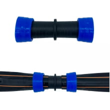 União 16 mm com Anel para Fita Gotejadora Implebras