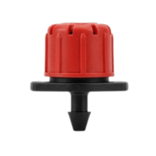 Kit 100 Micro Gotejadores Reguláveis para Irrigação | Jardim, Horta, Vasos e Plantas | Economia de Água, Ajustável, Instalação Fácil