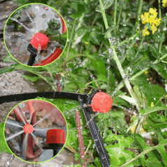 Kit Irrigação para vaso e jardim com programador temporizador automático Rain Bird