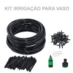 Kit Irrigação Vaso Jardim
