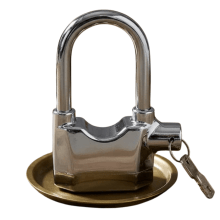 Cadeado de Segurança em Aço Reforçado – Proteção Ideal para Casa e Moto Cadeado de Segurança em Aço Reforçado – Proteção Ideal para Casa e Moto