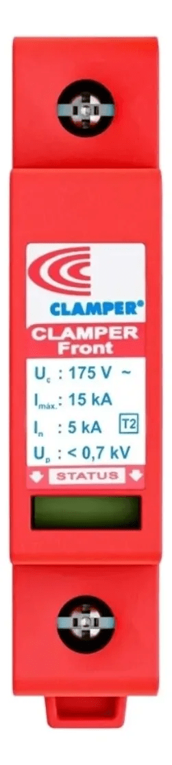 DPS Clamper Front V 175V 15kA (Protetor para Telefone/Energia) – Clamper