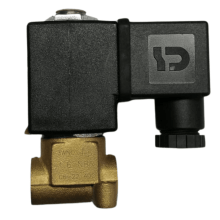 Solenoide 3 Vias 220V/60Hz com Base N.O (Normalmente Aberta) em Latão 1/4" - Baccara Solenoide 3 Vias 220V/60Hz com Base N.O (Normalmente Aberta) em Latão 1/4" - Baccara