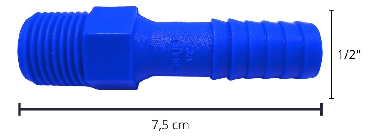 Adaptador com Rosca Externa 1/2" – Agrojet