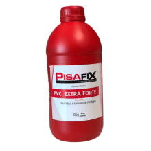 Adesivo Plástico Cola para Pvc Extraforte para Tubos e Conexões Vermelho 850g Pisafix Adesivo Plástico Cola para Pvc Extraforte para Tubos e Conexões Vermelho 850g Pisafix