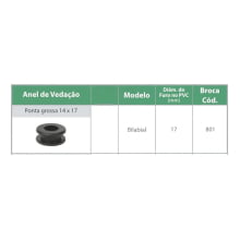 Anel De Vedação (CHULA) 13/17,50MM Para Irrigação 