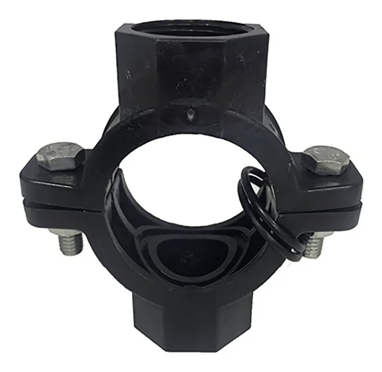 Colar de Tomada 50 mm 1" Duplo para Irrigação