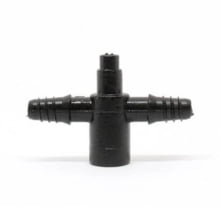 Conector Roscado com 2 Saídas para Microtubo 3/5 - Rivulis Conector Roscado com 2 Saídas para Microtubo 3/5 - Rivulis