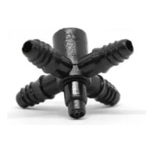 Conector Roscado com 4 Saídas para Microtubo 3/5 – Rivulis