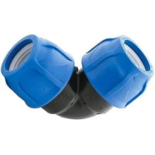 Joelho Compressão PVP DN50 x 50 - Poelsan