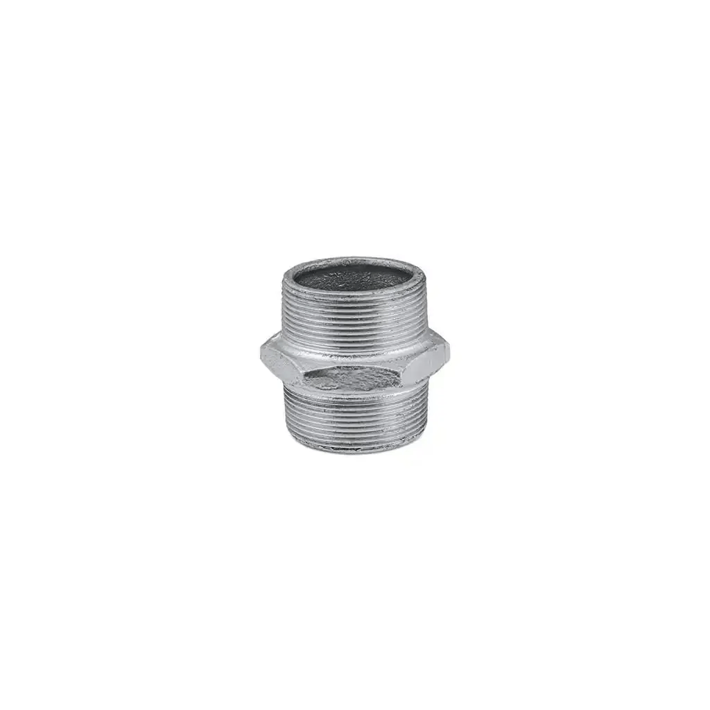 Niple Galvanizado Duplo 4” – Tupy Niple Galvanizado Duplo 4” – Tupy