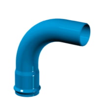 Curva Pvc 90° PN125 Pb/Defofo Jei Dn 100 - Jati