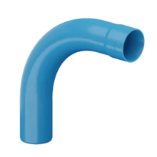 Curva PVC 90° PN80 PB/DEFOFO SD DN150 - JATI