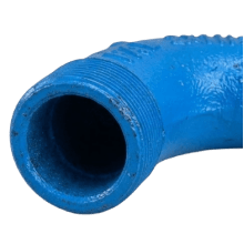 Curva Rosca Dupla 2" x 1 1/2" em Ferro Fundido – FAL