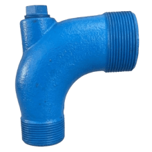 Curva Rosca Dupla 2" x 1 1/2" em Ferro Fundido – FAL