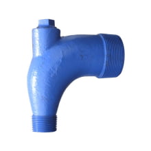 Curva Rosca Dupla 3" x 2" em Ferro Fundido – FAL Curva Rosca Dupla 3" x 2" em Ferro Fundido – FAL