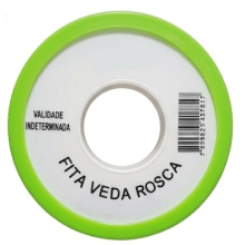 Fita Veda Rosca 18x25 Com Carretel Plástico