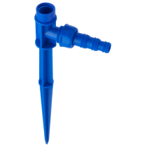 Haste Azul com Rosca Interna 1/2" com Adaptador para Mangueiras – Agrojet