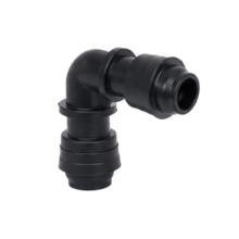 Joelho 16mm com Anel Liso  para Irrigação – Implebras
