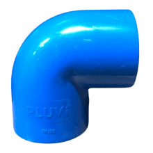 Joelho 90 Soldável Dn100MM Azul -Pluvi Joelho 90 Soldável Dn100MM Azul -Pluvi