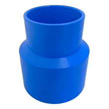 Luva PVC Injetada Redução Soldável 35 × 32 mm Azul Irriga – Doutor Irrigação