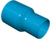 Luva de Redução PN80 BB/IRR SD DN125 100 – PVC – Jati