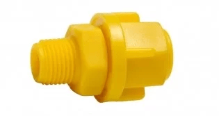 Niple 1/8" 8MM – 1/4" 8MM - Implebras