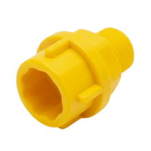 Niple 1/8" 8MM – 1/4" 8MM - Implebras