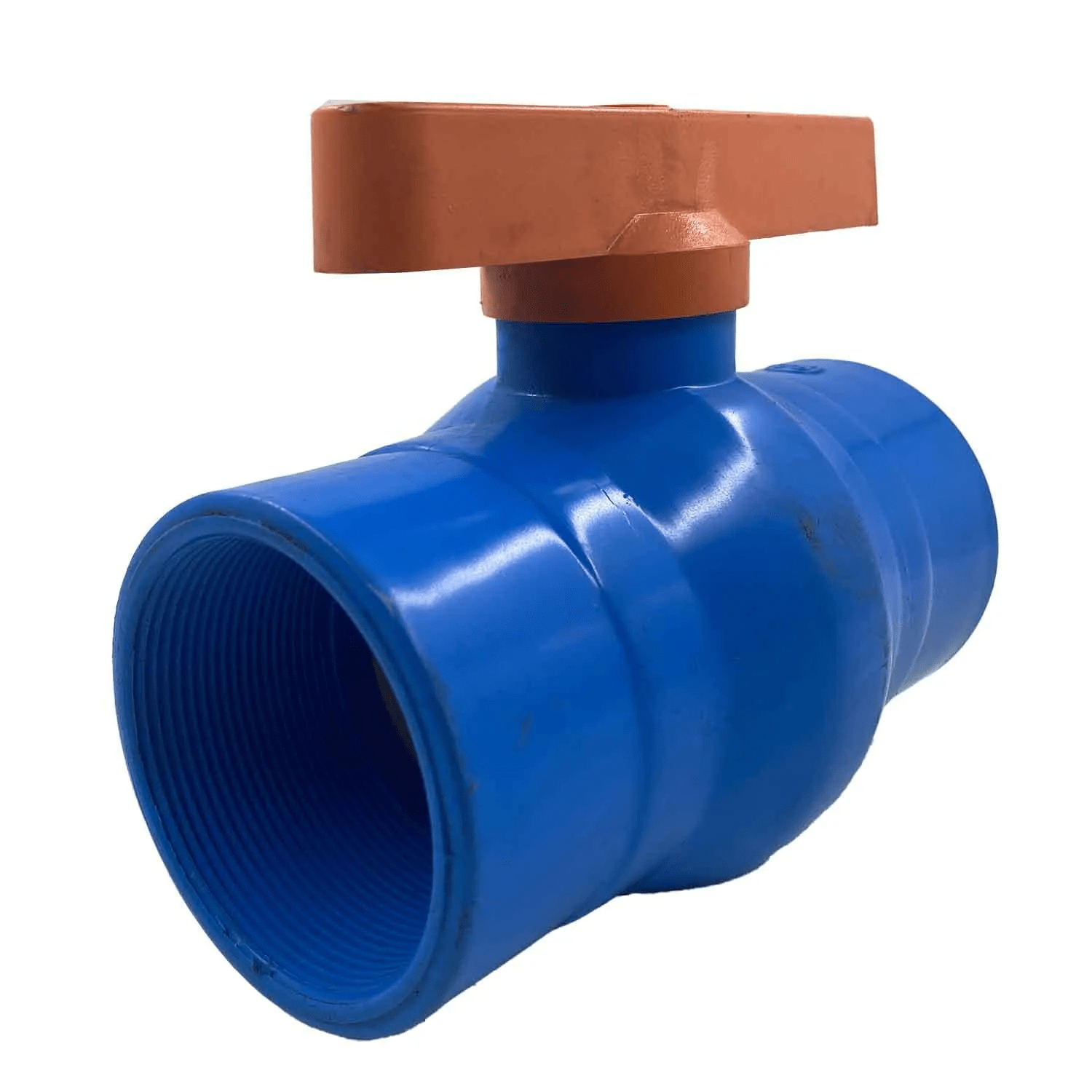 Registro de Esfera Rosca PVC Azul de 2”- 1”– Uniforte