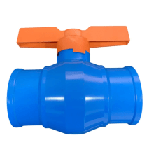 Registro de Esfera Soldável PVC Azul Irriga 100 mm – Unifortte
