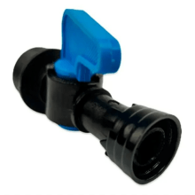 Registro Inicial 16mm Rosca 3/4" x Anel 6 Pontas – Implebras