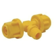 Tê 1/4” x 8 x 8mm Implebras