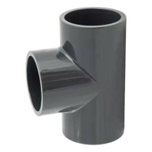 Te 90 PVC-U Solda pn 16, D 90 - Aquaplastic