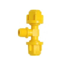 Tee 1/8" x 8 x 8MM p/ Irrigação – Implebras