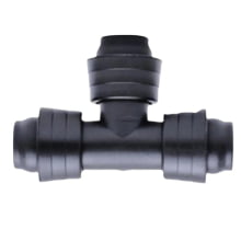 Tee 16 mm com Anel Liso para Irrigação – Implebras