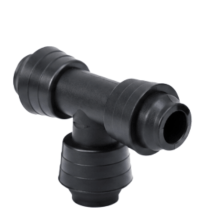 Tee 16 mm com Anel Liso para Irrigação – Implebras
