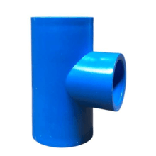 Tee PVC Redução Soldável DN 100 x 50 mm Azul Irriga - Doutor Irrigação