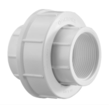 União Roscável em PVC 2 POL, 3 POL, 4 POL