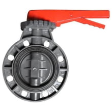 Valvula Borboleta PVC-U epdm pn10 d.110-4 Pol - Aquaplastic