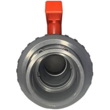 Valvula de Esfera Pvc-U ptfe-epdm PN 10 S. União f/f d.110 - Aquaplastic