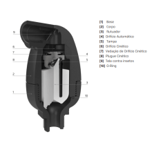 Válvula de Ar (Ventosa) Combinada C30 3/4” BSP - Bermad