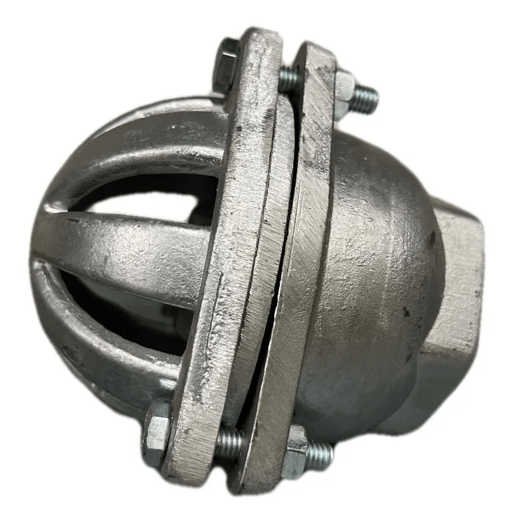 Válvula Agrícola AL. PE com Crivo 2" – SPZ-002 (Parafuso Inox)