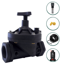 Kit Válvula Solenoide Normalmente Aberta 2 Pol. BSP – Baccara | Alta Durabilidade, Pronta para Instalar