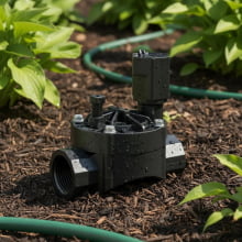 Válvula Solenoide Rain Bird 100-HV 1 Polegada Registro Elétrico Água - Rain Bird Válvula Solenoide Rain Bird 100-HV 1 Polegada Registro Elétrico Água - Rain Bird