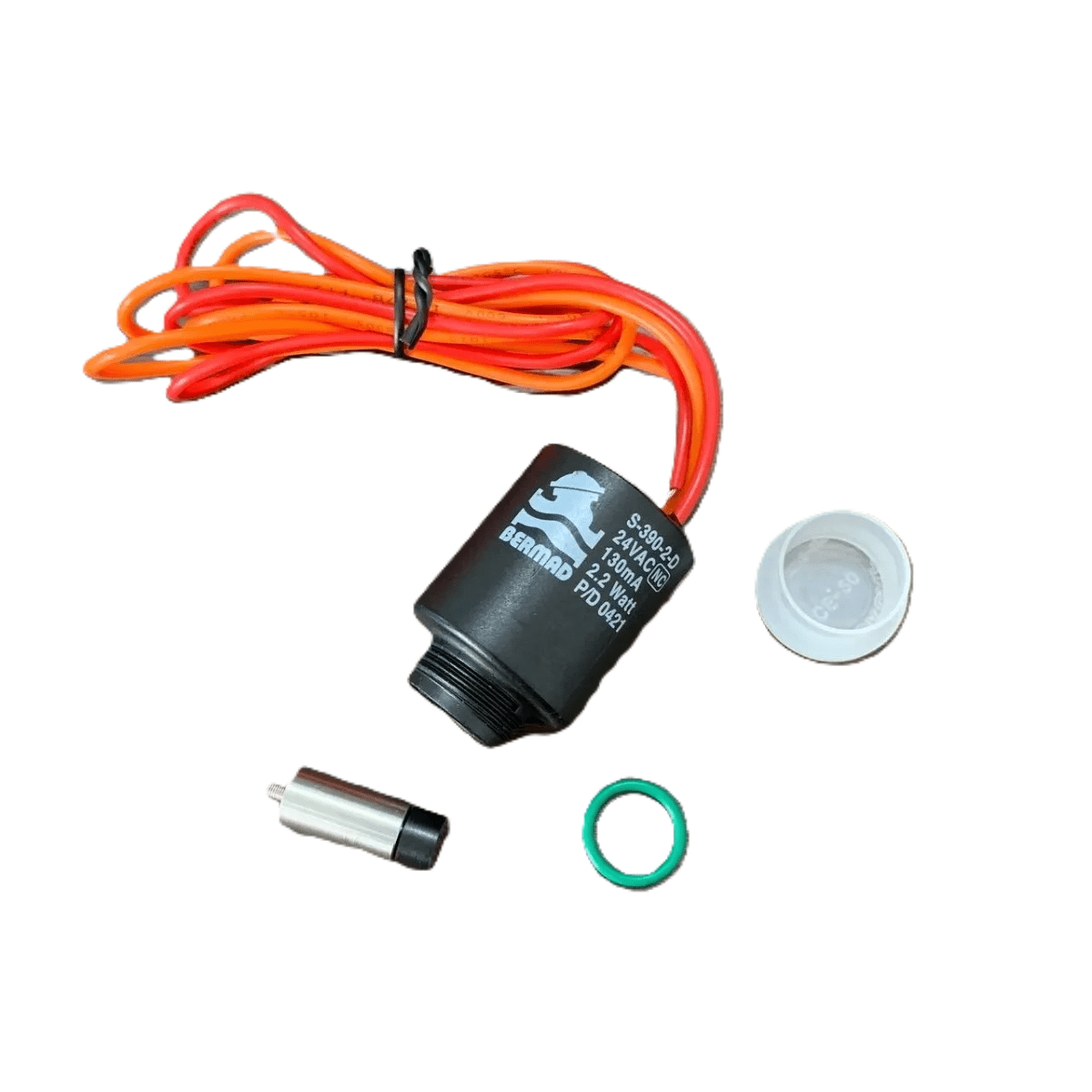 Válvula Solenoide S-390 2V NC 24 Vac sem Base (Modelo Antigo Registro Branco) – Bermad
