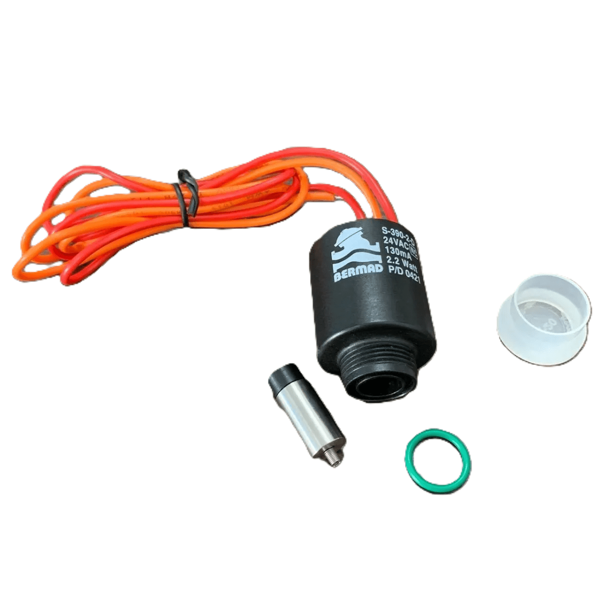 Válvula Solenoide S-390 2V NC 24 Vac sem Base (Modelo Antigo Registro Branco) – Bermad