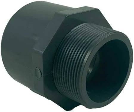 Adaptador Macho PVC-U Bucha/Luva PVC-U  D.90x110x3 BSP - Aquaplastic