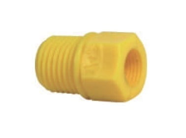 Bucha Redução 1/4” Macho x 1/8” Fêmea para Irrigação – Implebras