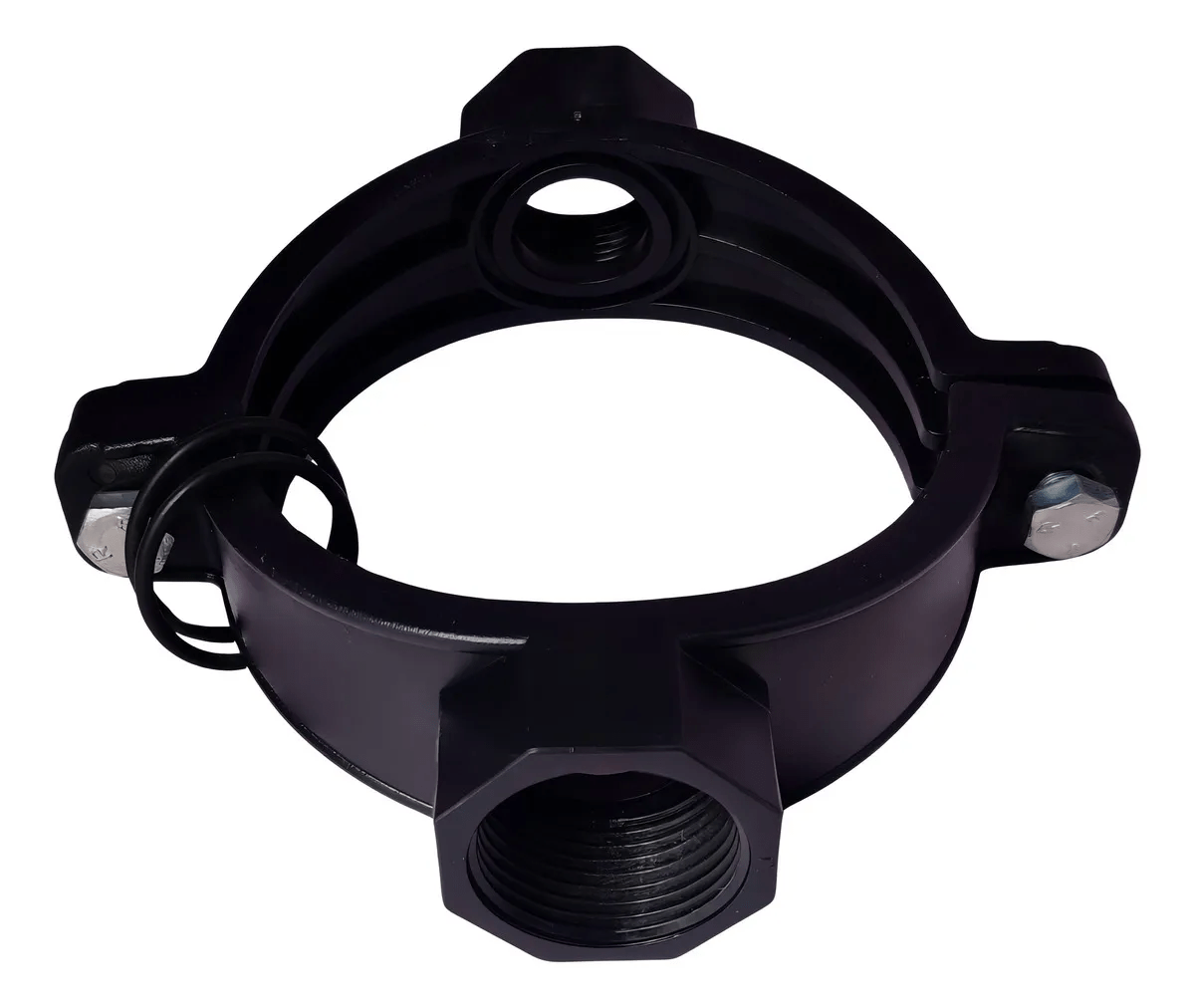 Colar de Tomada 100 mm x 1" Duplo para Irrigação