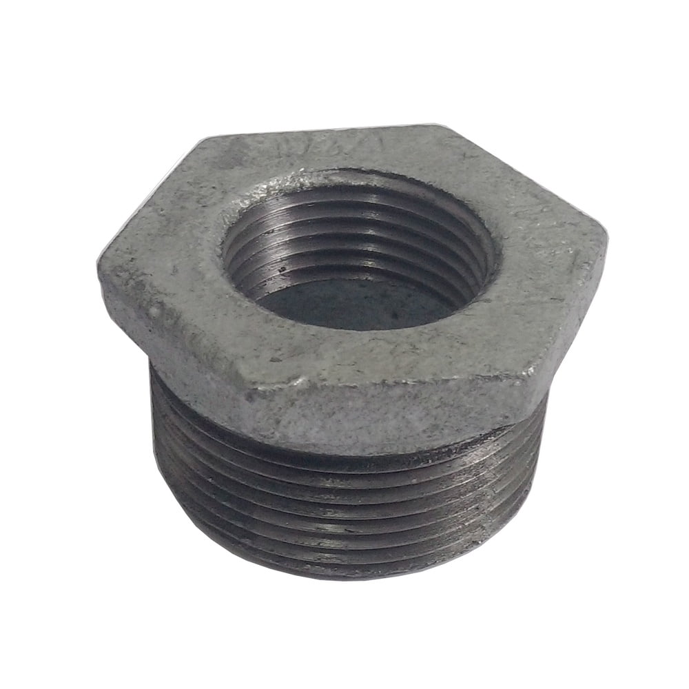 Bucha de Redução Galvanizada 1/2" x 1/4" - Hidroconex